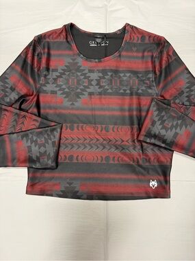 Smokey Peak Luna Long Sleeve Crop Top